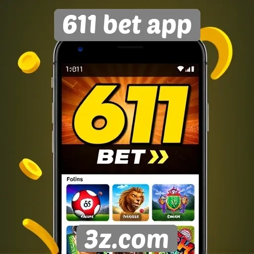 611 bet app oferece ampla variedade de jogos