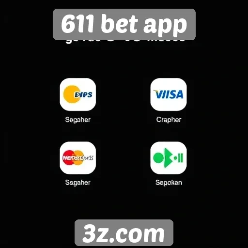 Métodos de pagamento disponíveis no 611 bet app