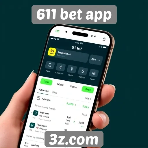 Experiência do usuário no 611 bet app
